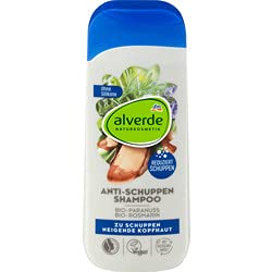 alverde NATURKOSMETIK Shampoo Anti-Schuppen Bio-Paranuss, Bio-Rosmarin, 200 ml