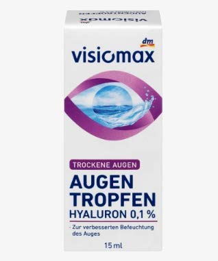 Visiomax Augentropfen mit 0,1% Hyaluron - 15 ml