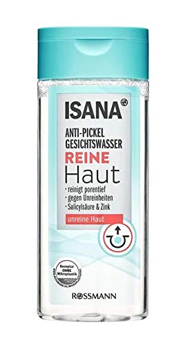 Reine Haut Anti-Pickel Gesichtswasser - Reinigt poretief - Gegen Unreinheiten - Mit Salicylsäure & Zink 200 ml