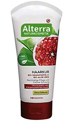 Haarkur Bio-Granatapfel & Bio-Aloe Vera - Alterra Naturkosmetik - Für trockenes und strapaziertes Haar - 150 ml