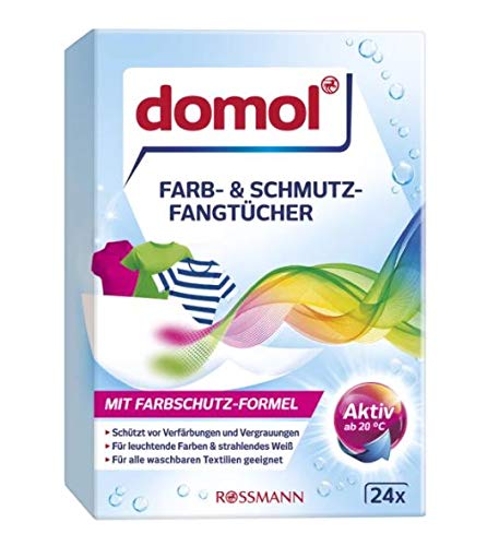 Farb- & Schmutzfangtücher - Schützt vor Verfärbungen und Vergrauungen - Für alle waschbare Textilien geeignet - 24 Tücher