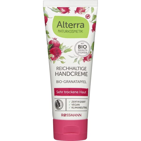 ALTERRA Handcreme Bio Granatapfel/Vegan 75 ml