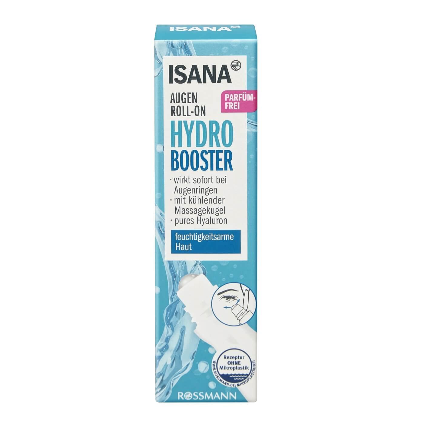 ISANA Haut Hydro Booster Augenpartie Roll On 15ml