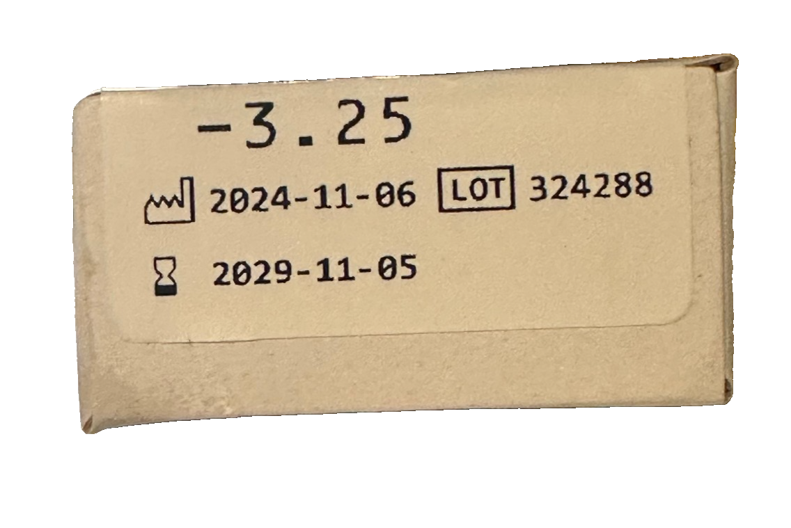 BestView Premium, weiche Monatslinse, Silikon Hydrogel, -3,25, neu&ovp