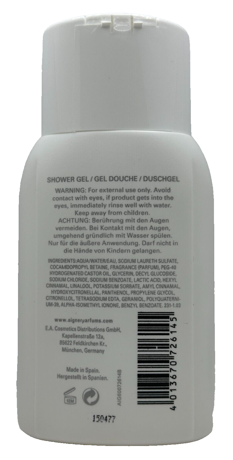 Etienne AIGNER Explosive, Shower Gel, Women, 250ml, Neu