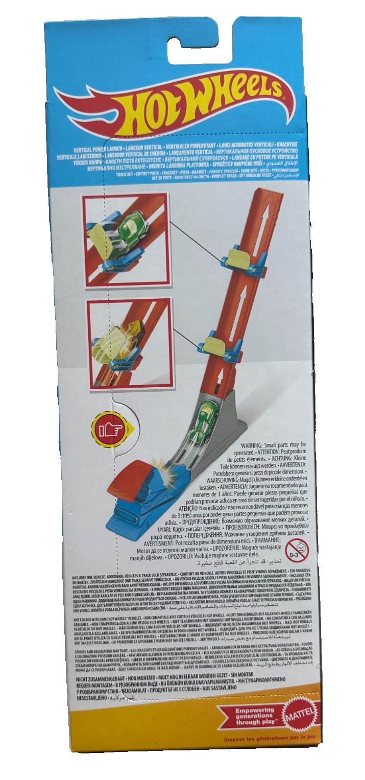 Hot Wheels Stunt Tracks, vertical, 1 Trackset + 1 Fahrzeug, ab 4 Jahren, neu&ovp