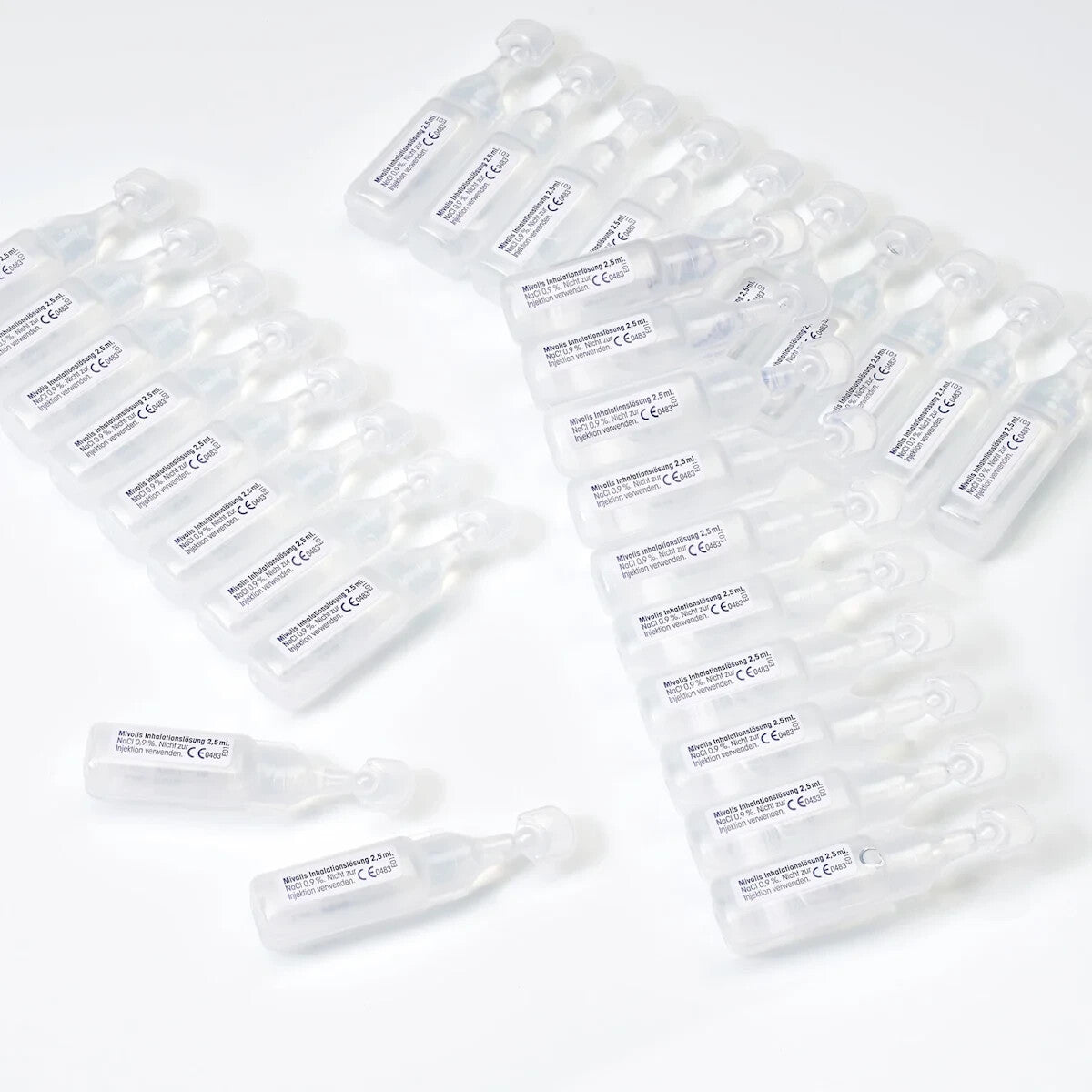 محلول استنشاق ميفوليس، 30 قرصًا، 75 مل، لترطيب مجاري الهواء، جديد ومختوم