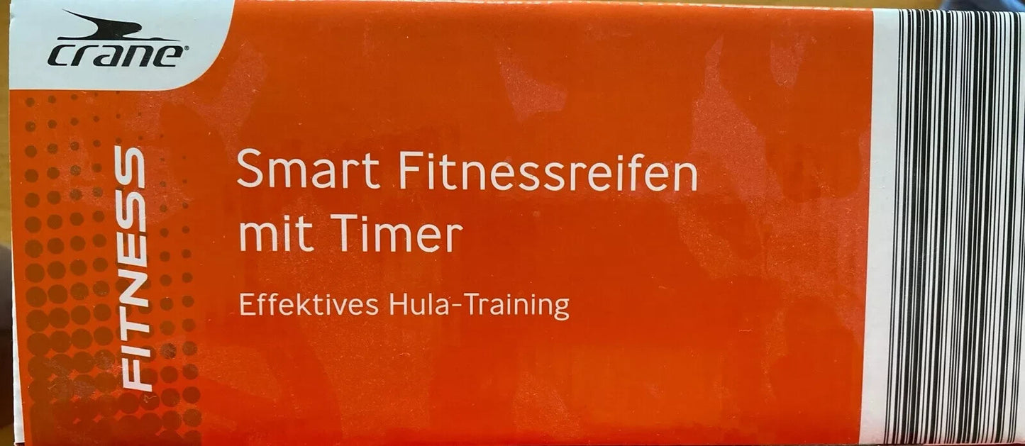 Smarter Fitness-Reifen mit Timer, Hula Hoop training, Taille 60-105 cm, neu&ovp
