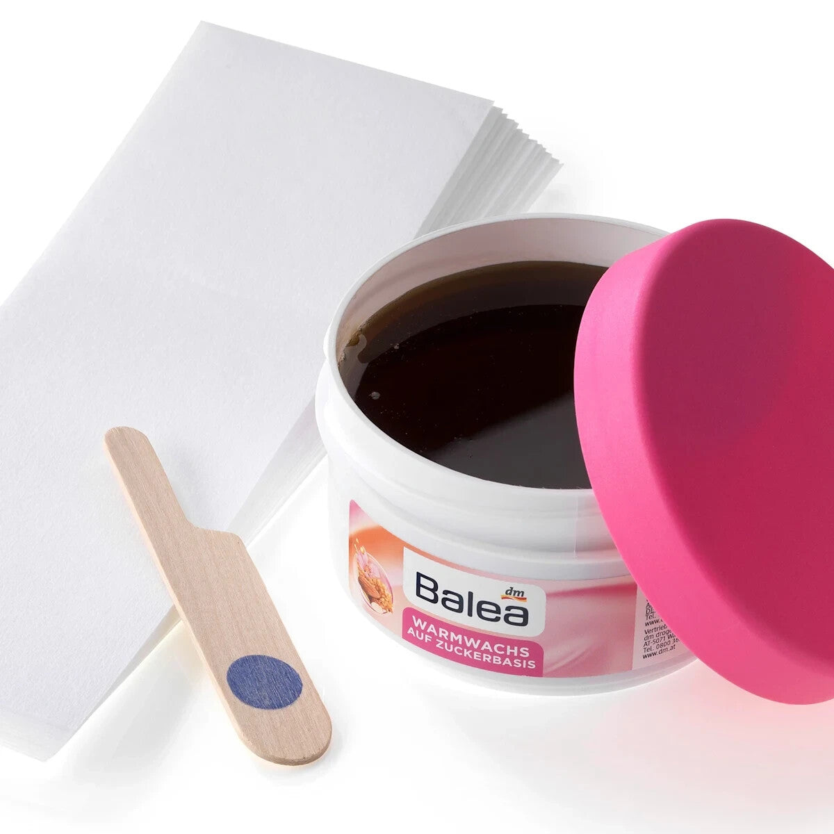 Balea Warmwachs auf Zuckerbasis, 250 ml, neu&ovp