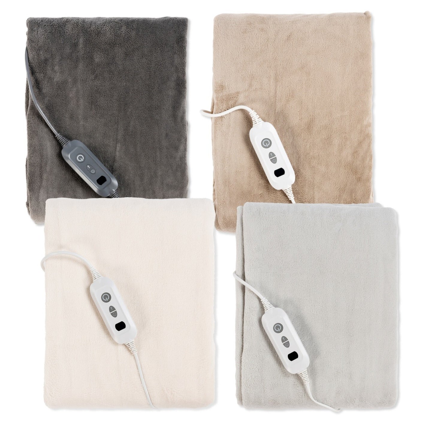 AMBIANO Elektrische Kuschelheizdecke, 9 Stufen, Timer, 160 Watt, neu&ovp