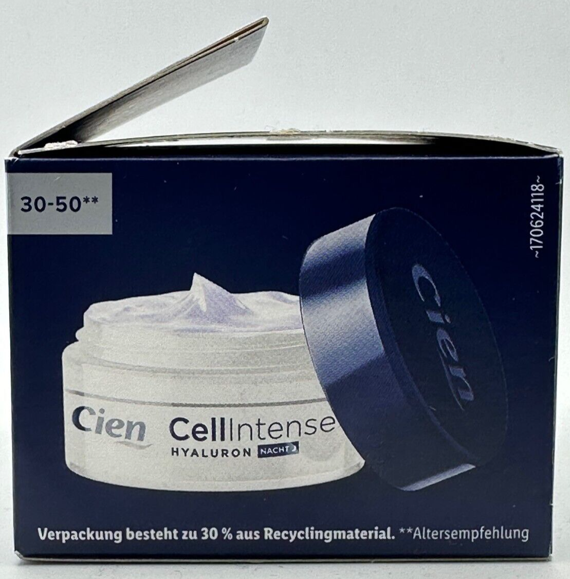CIEN Cell Intense, Hyaluron&Kollagen, Straffung, Zellaktivierung, Nachtpflege