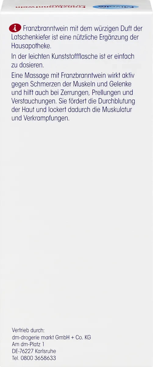 Mivolis Franzbranntwein mit Campher, 500 ml, neu&ovp