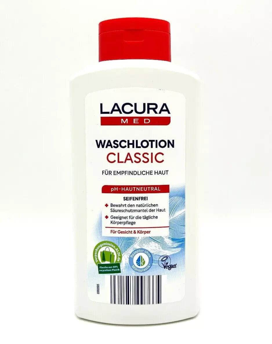 Lacura Med Waschlotion Classic, pH 5,5, Seifenfreie Milde Pflege, 500ml, neu