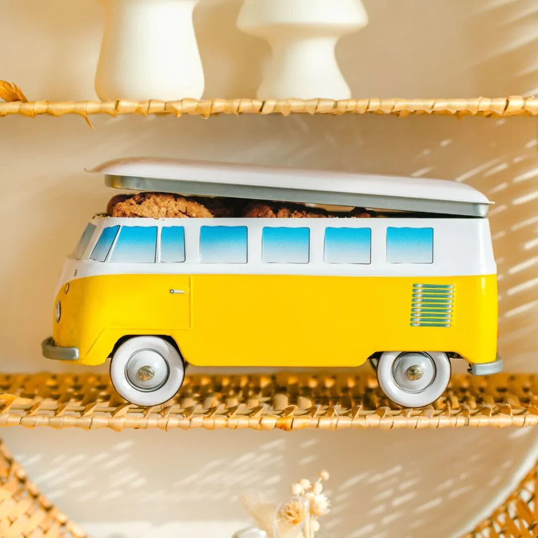 Volkswagen VW T1 Bus Bulli Collection Keks-/Aufbewahrungsdose aus Metall, neu