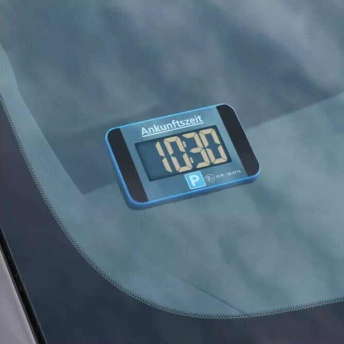 AutoXS Automatische Parkzeituhr, digitale Parkscheibe, NEU & OVP
