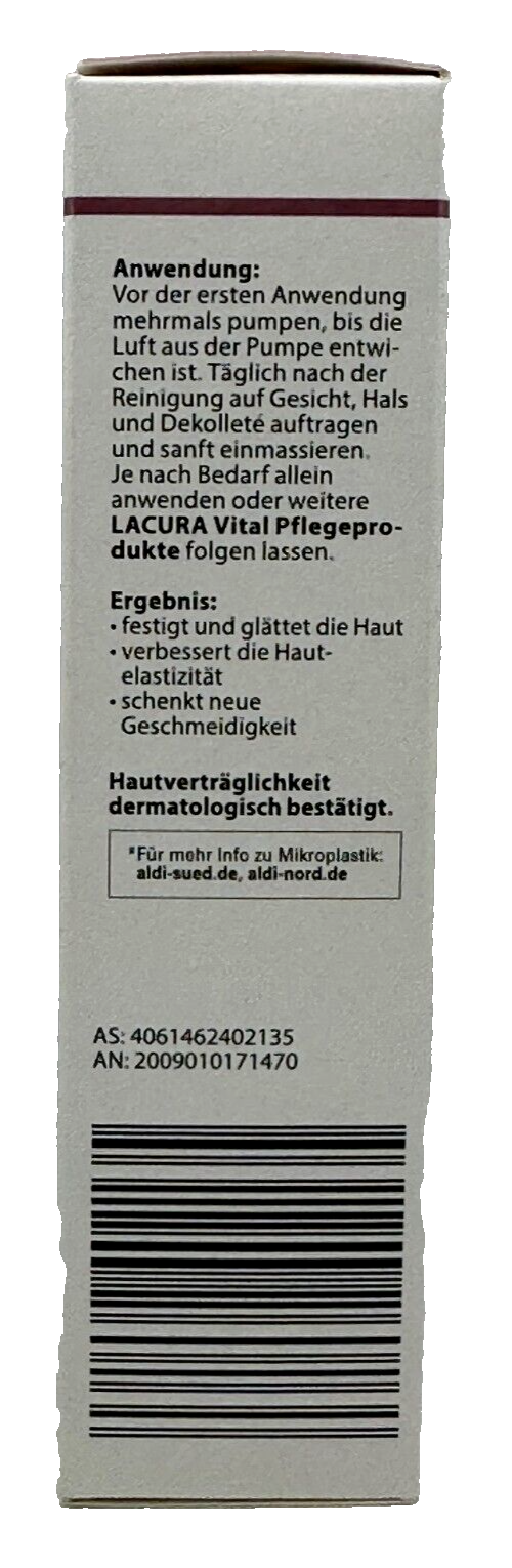 سيروم LACURA Skin Vital Soy متعدد التركيز، مركب ثلاثي الزيوت، نباتي، 30 مل، جديد