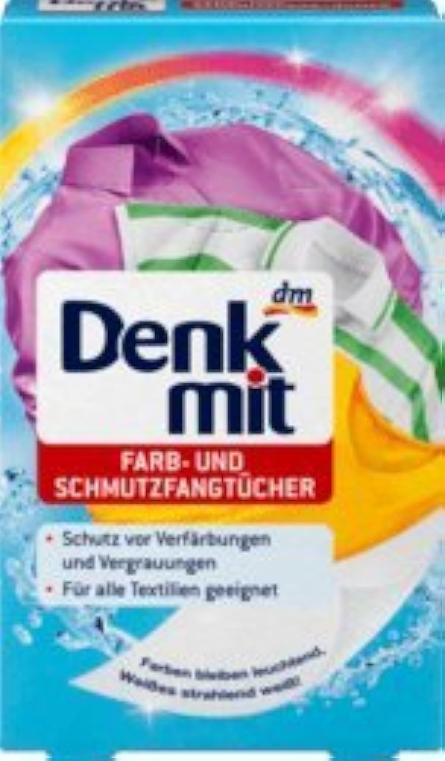 Denkmit Farbfangtücher und Schmutzfangtücher, 1 Packung mit 24 Stück 1 x 24 St