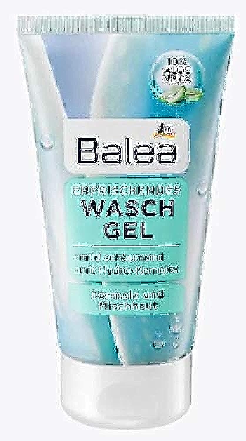 Erfrischendes Waschgel - Mild schäumend - Mit 10% Aloe Vera und Hydro-Komplex - Für normale & Mischhaut - 150 ml