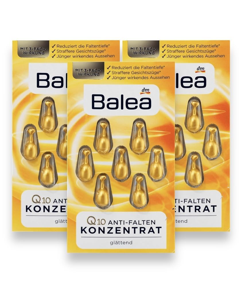 Balea Q10 Anti-Falten Konzentrat (3x St.)