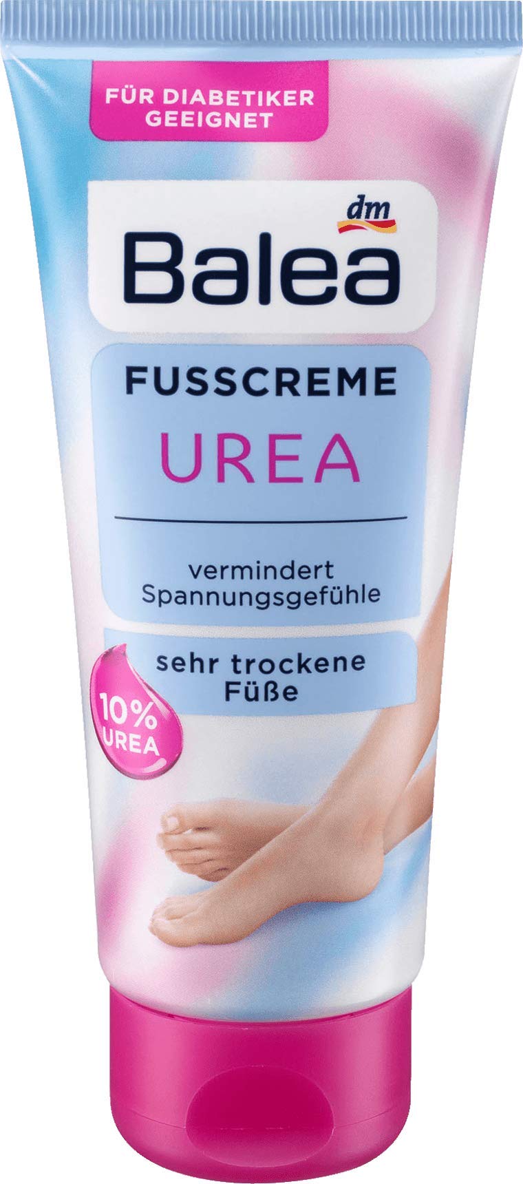 Balea Fusscreme für sehr trockene Füsse mit 10% Urea, 100 ml