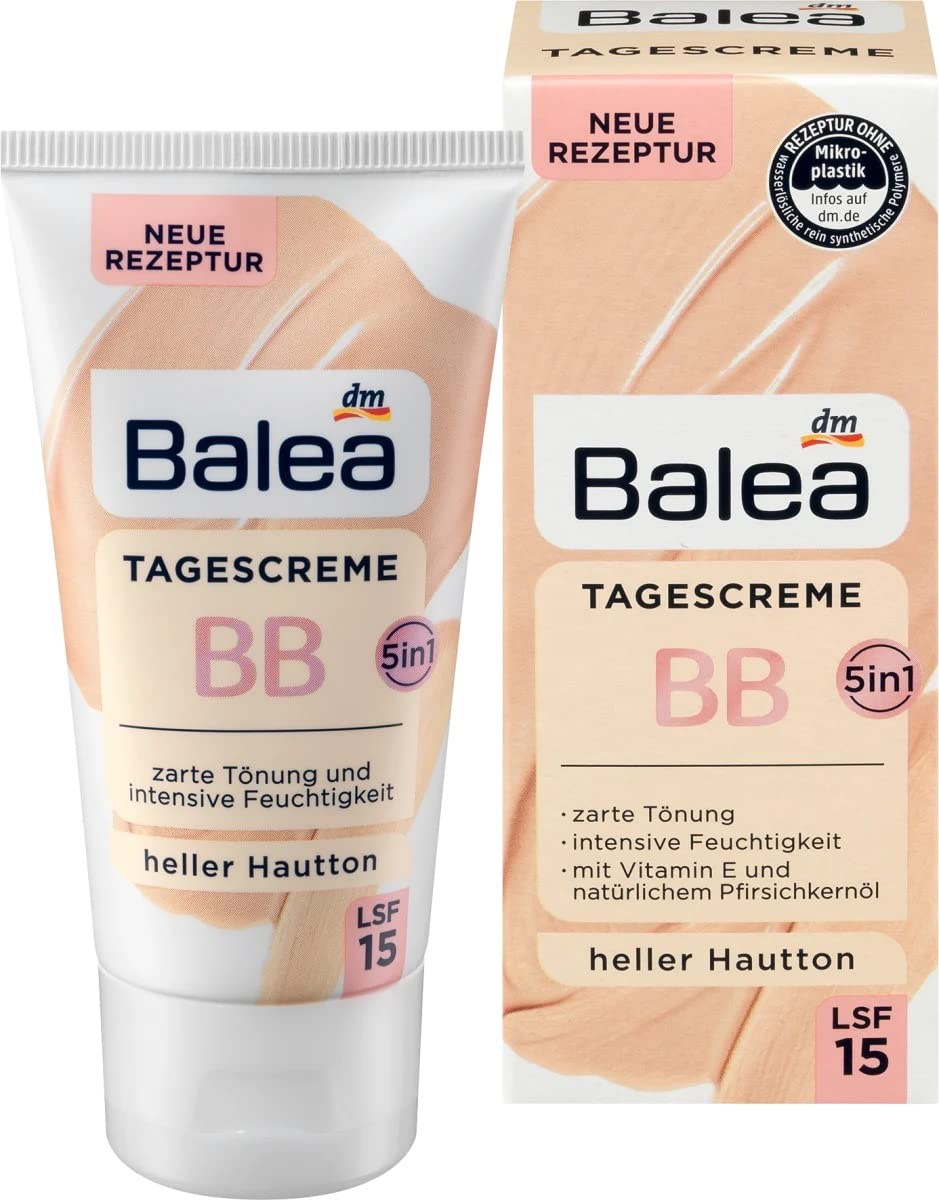 Balea Getönte Tagescreme BB Heller Hautton, 50 ml