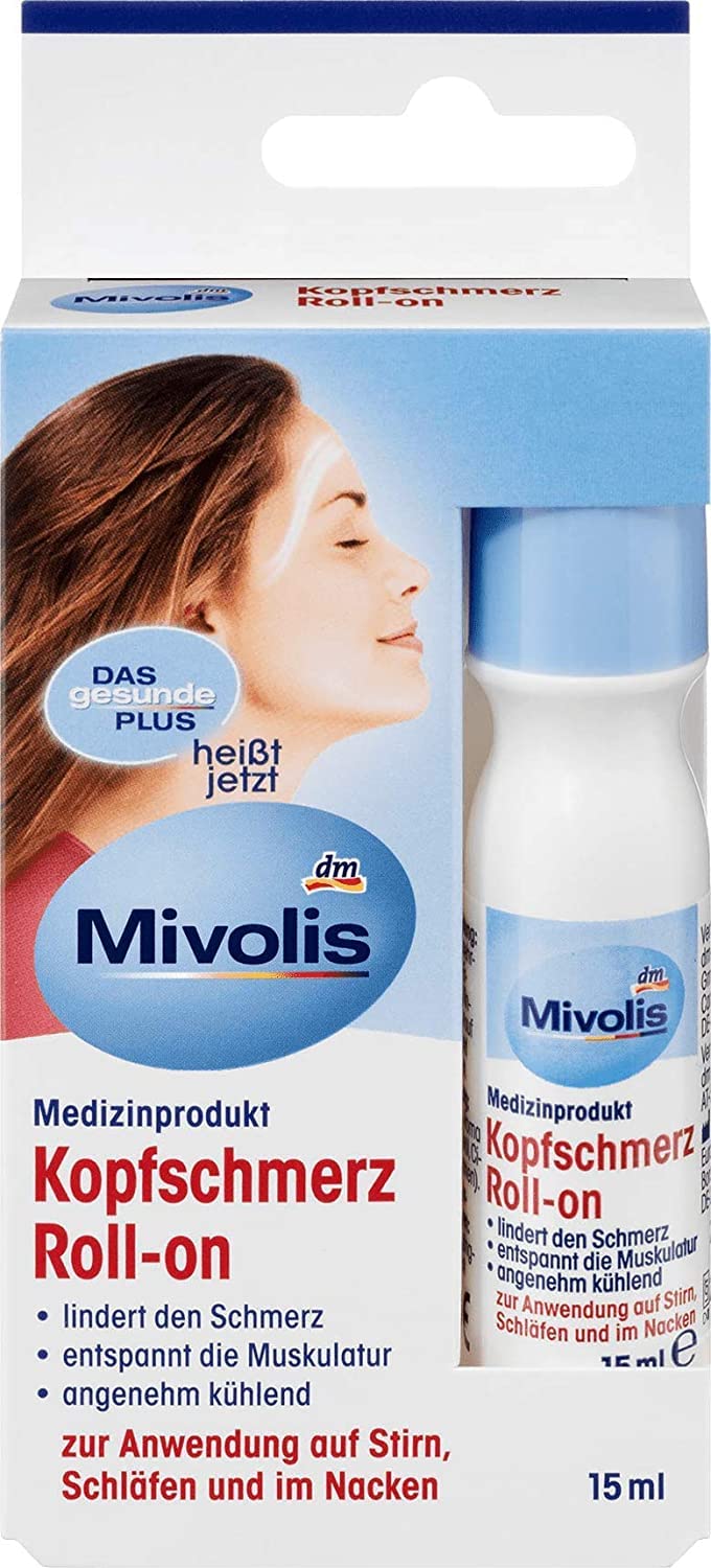HDmirrorR Das Gesunde Plus (Mivolis) Kopfschmerz Roll-on 1er-Pack(1x15ml)