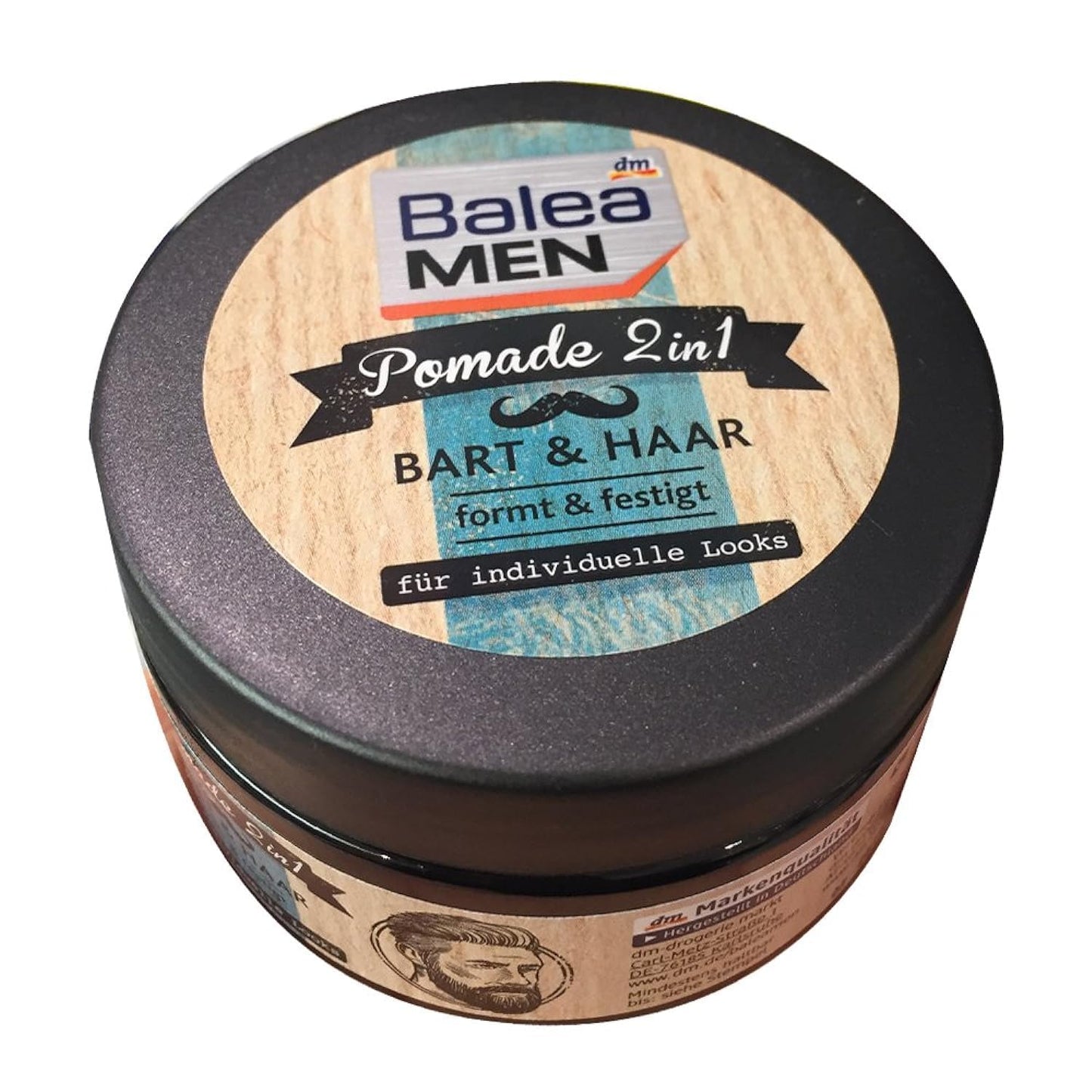 Balea MEN Pomade 2in1 fuer Bart & Haar Tube 100 ml
