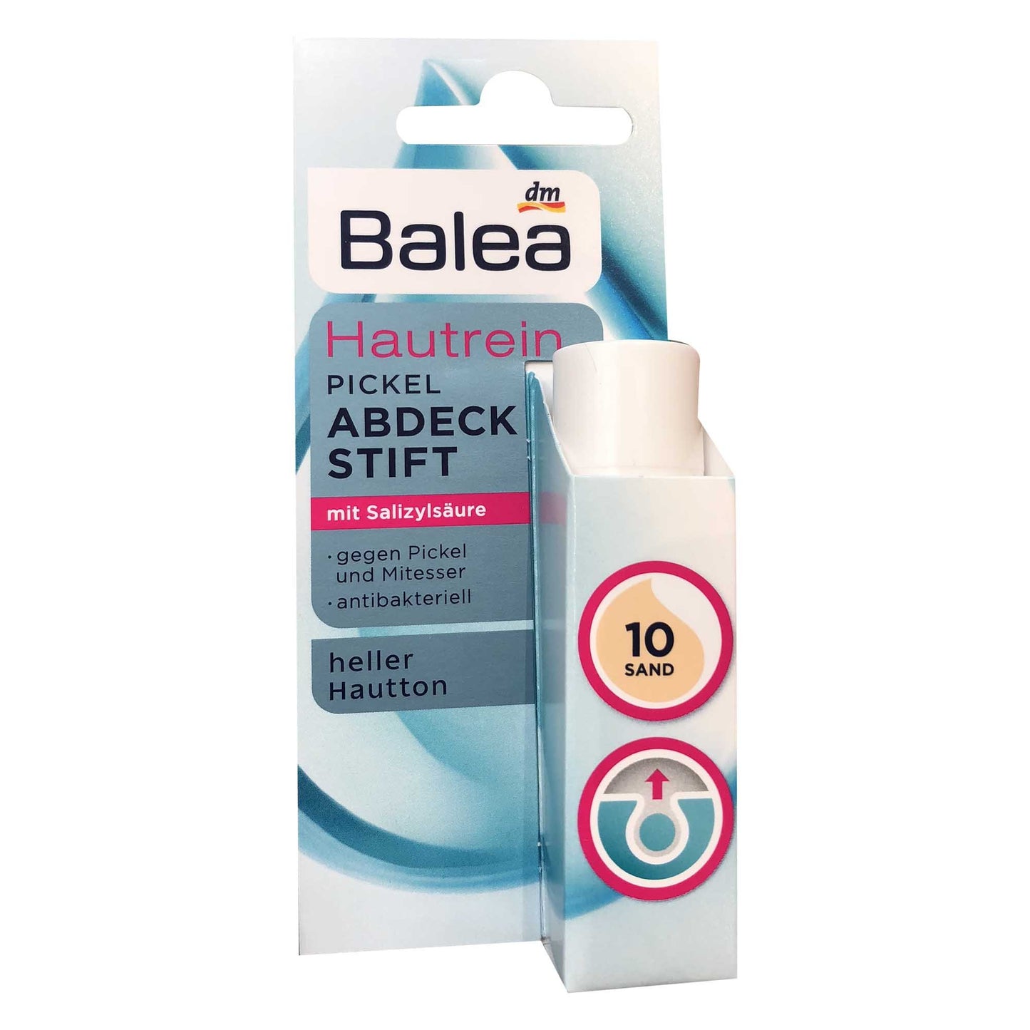 Balea Soft & Clear Abdeckstift Fb.10 Sand, 4,5 g (1St)