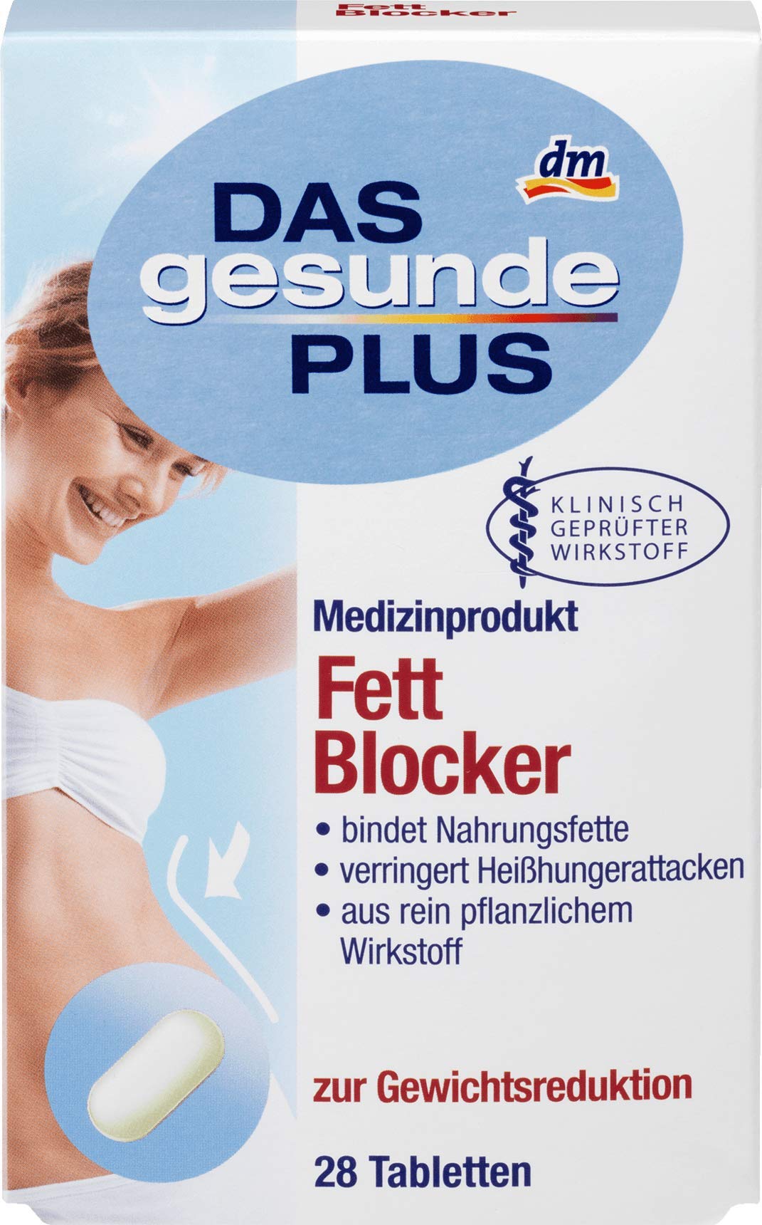 DAS gesunde PLUS Fett Blocker, Tabletten, 28 Stück