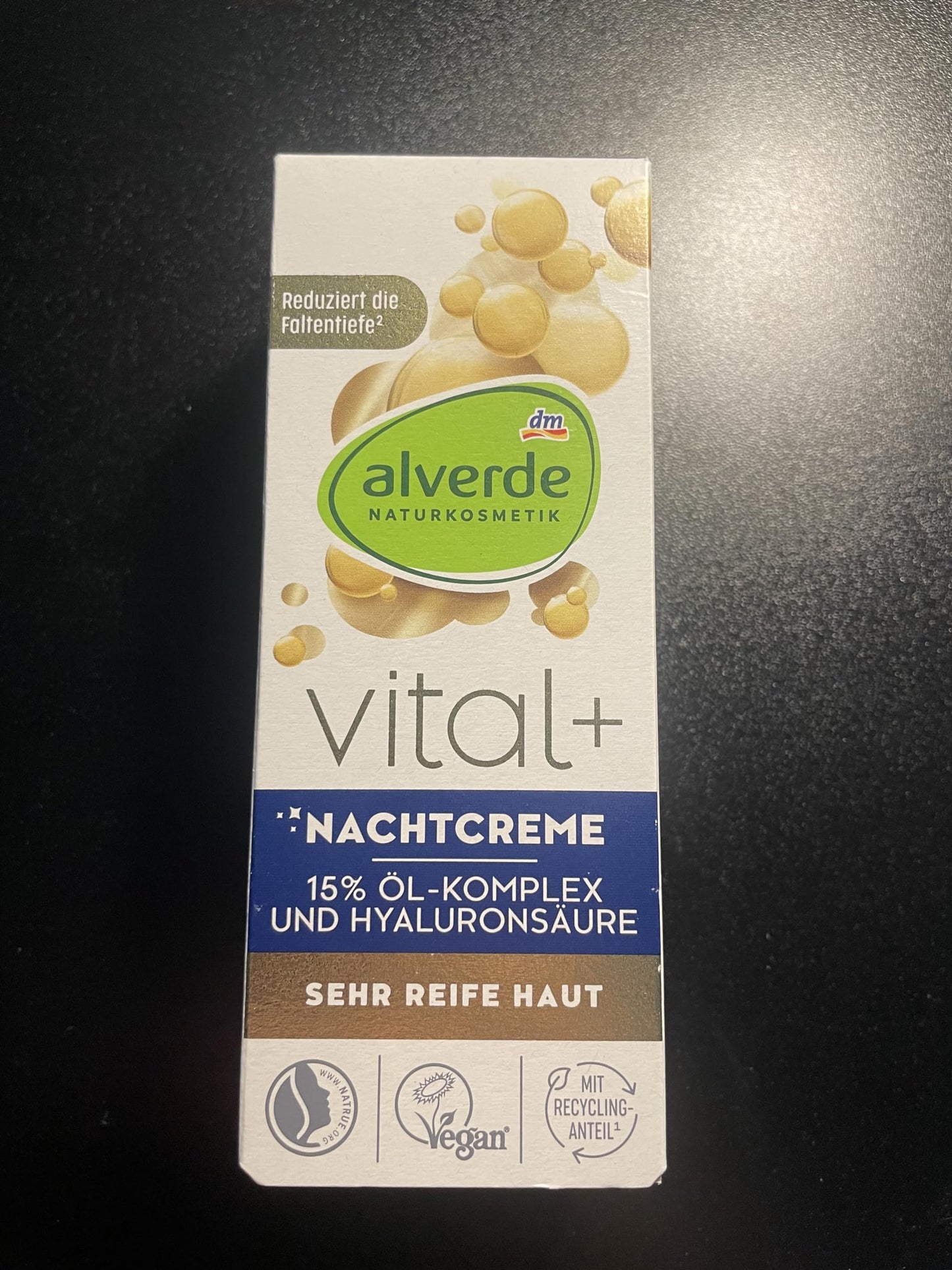 alverde NATURKOSMETIK Nachtcreme Vital +, 50 ml