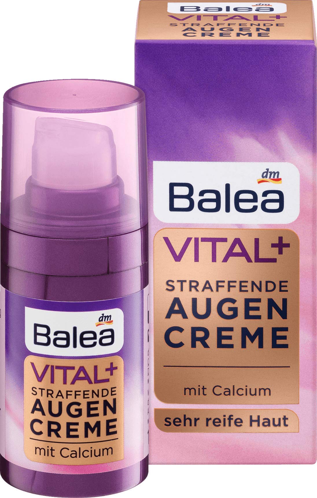 Balea VITAL+ Straffende Augencreme, 1 x 15 ml