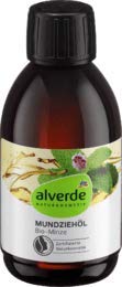 alverde NATURKOSMETIK Mundziehöl Bio-Minze, 1 x 200 ml