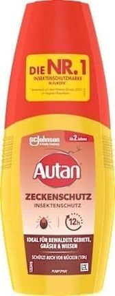 Autan Protection Plus Zeckenschutz Insektenschutz, zum Schutz vor Zecken und heimischen Mücken, Travel Essentials, (1er Pack), 100 ml