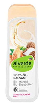Bodylotion Soft-Öl-Balsam Bio-Mandel Bio-Sheabutter - Körperlotion - alverde NATURKOSMETIK - Für sehr trockene Haut - 250 ml