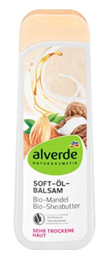 Bodylotion Soft-Öl-Balsam Bio-Mandel Bio-Sheabutter - Körperlotion - alverde NATURKOSMETIK - Für sehr trockene Haut - 250 ml