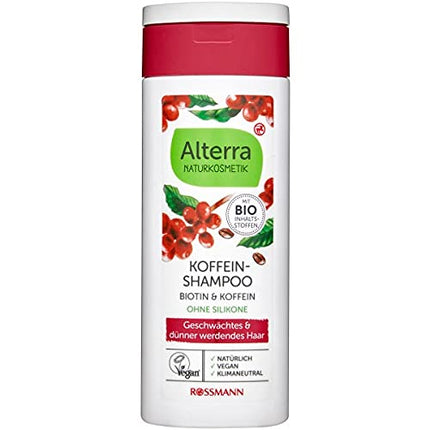 Alterra Caffeine Shampoo Biotin &amp; Caffeine, 200 ml