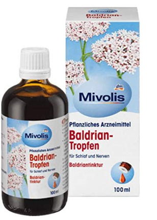 Baldriāna pilieni - miegam un nerviem - augu izcelsmes zāles - nervu diskomforta un nemiera gadījumā - mierīgai naktij - 100 ml