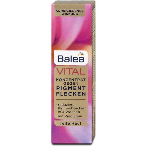 Balea VITAL Serum Konzentrat gegen Pigmentflecken, 2 x 20 ml für reife Haut