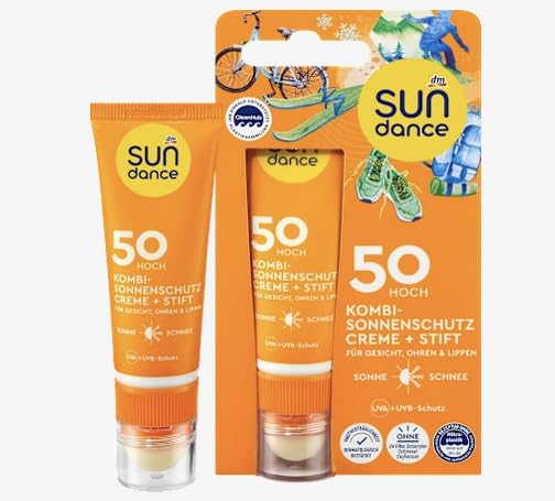 SUNDANCE Sonnenschutz Kombi Gesicht Creme + Stift LSF 50