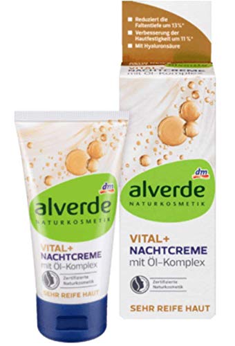 Vital + nakts krēms ar pretgrumbu eļļas kompleksu, 50 ml