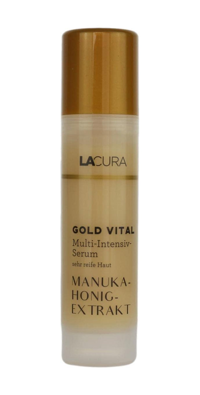 Lacura Gold Vital Multi Intensīvs Serums ar Manuka Medus Ekstraktu Nobriedušai Ādai 30ml