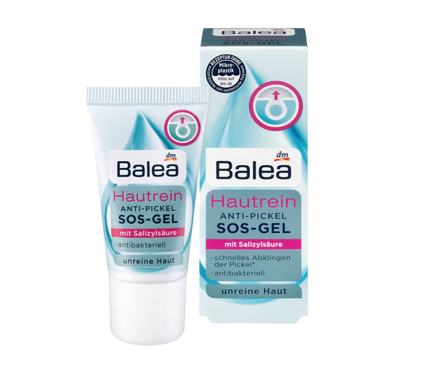 Anti-Pickel Gel - SOS Hautrein - Antibakteriell - Mit Salizylsäure - Hilft bei unreiner Haut - 15 ml