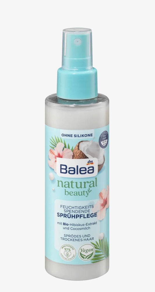 Balea Natural Beauty - Sprühpflege Feuchtigkeit- 1 x 150 ml - vegan