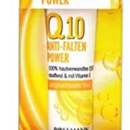 Augencreme mit Q10 Anti Falten Power - Mit Vitamin E - Straffend - für anspruchsvolle Haut - 15 ML