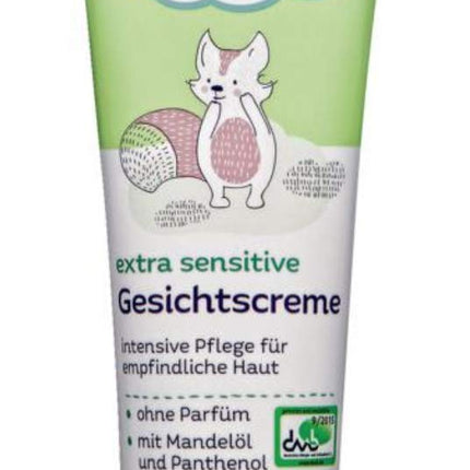 Babydream īpaši jutīgas sejas krēms, 100 ml