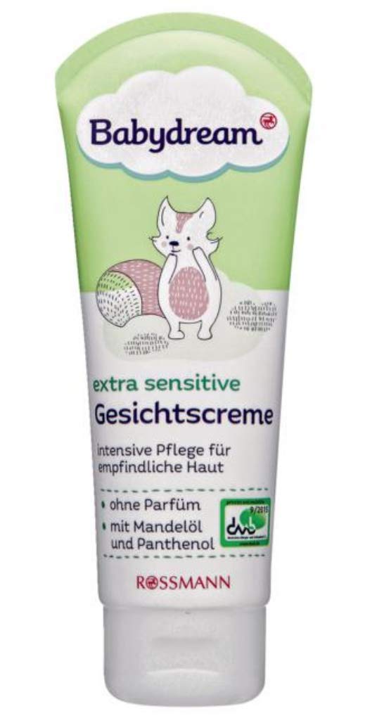 Babydream īpaši jutīgas sejas krēms, 100 ml