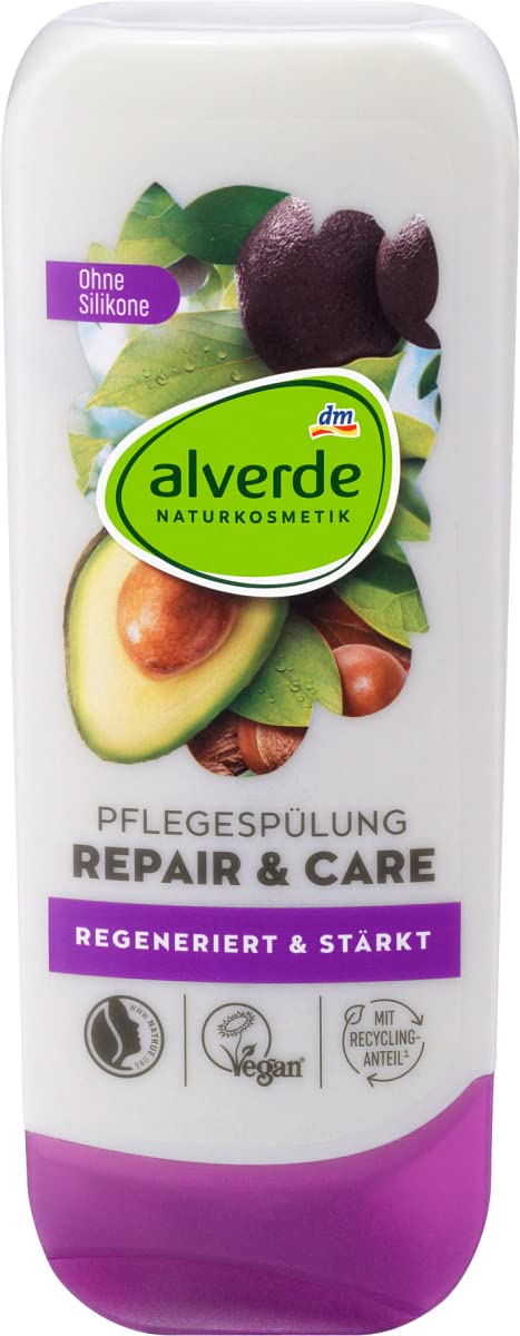Alverde Repair Bio-Conditioner, repariert geschädigtes Haar, 200 ml