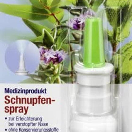 DAS gesunde PLUS Nasenspray Schnupfenspray, 20 ml Medizinprodukt