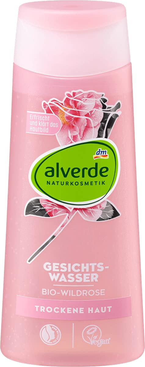 alverde NATURKOSMETIK Wildrose Gesichtswasser - 200 ml