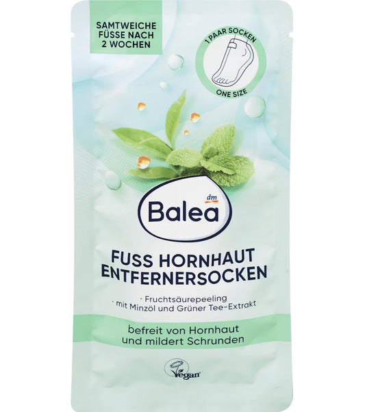 Balea Fußmaske Socken Hornhaut Entferner (1 Paar), 1x2 St